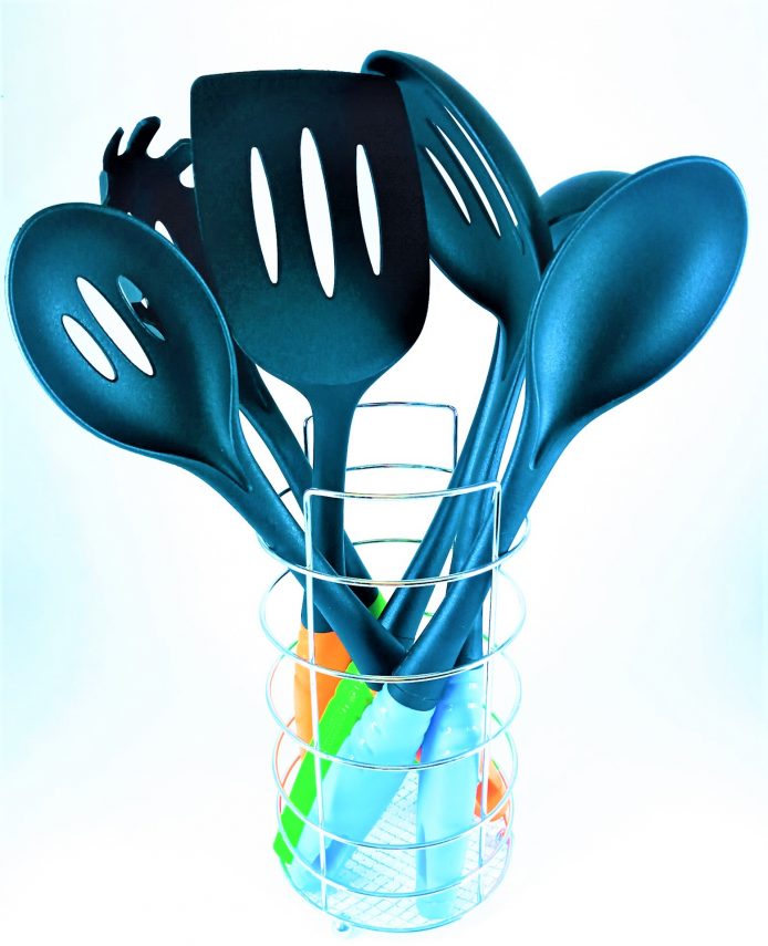 Ensemble d'ustensiles de cuisine en acier inoxydable (Ensemble de 6)